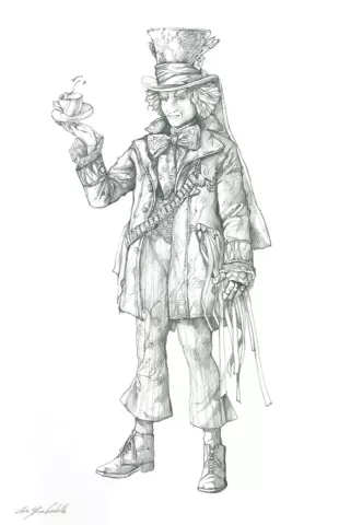 Alice in Wonderland by Christian Cordella