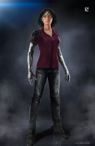 Alita Concept by Christian Cordella