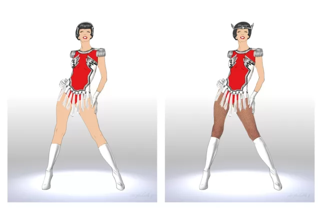 Madonna Superbowl 2012 by Christian Cordella