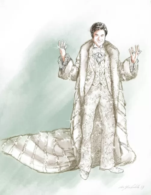 Behind the Candelabra by Christian Cordella