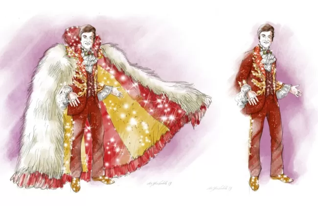 Behind the Candelabra by Christian Cordella