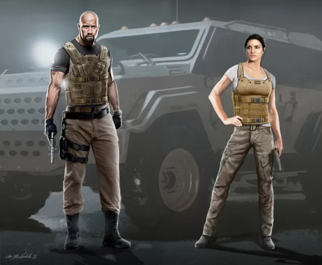 Fast and Furious 6 by Christian Cordella