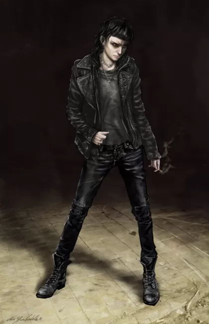 The Girl with the Dragon Tattoo by Christian Cordella