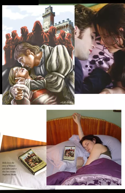 Romeo & Juliet book from Twilight New Moon 